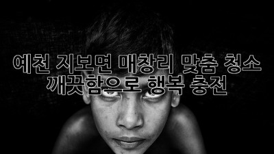 ✨예천 지보면 매창리 맞춤 청소✨ 깨끗함으로 행복 충전! 🏡